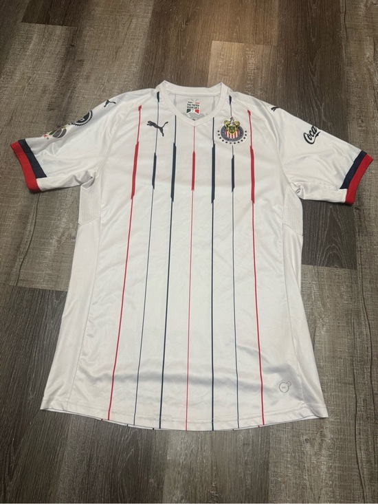Puma Other - Puma Chivas White Home Jersey - Men’s Soccer Shirt